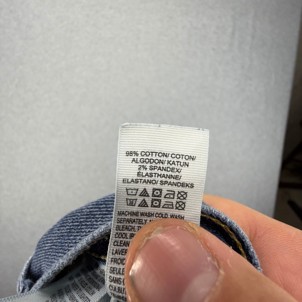 Lucky Brand 410 Athletic Fit Mens Jeans 36x30 Medium Wash Blue Tapered Leg Denim - Picture 8 of 10